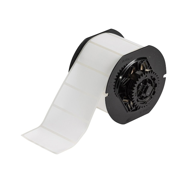 B33 Series Polyester Permanent Labels 1.25in H x 2.75in W WT 1000/RL